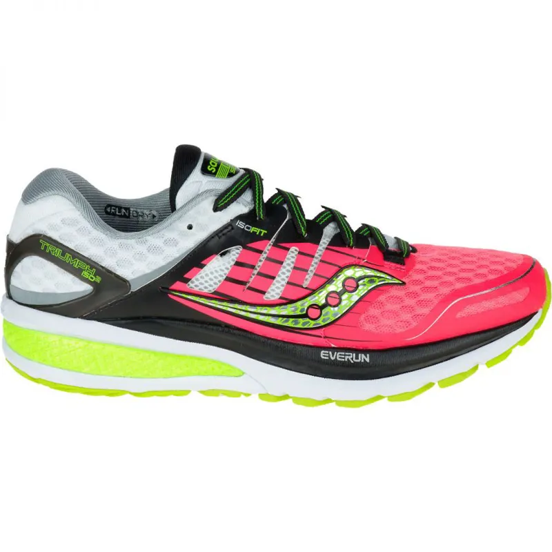 Saucony Women s Triumph ISO 2 Coral Silver UK 7
